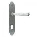 antique silver door handle